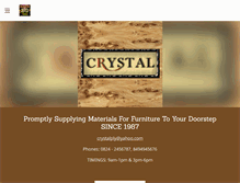 Tablet Screenshot of crystalplywoods.com